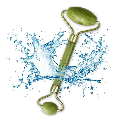 Doble rodillo DE JADE Facial