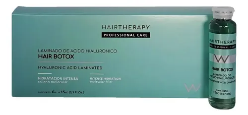 Hair Therapy Hair Botox Ampollas 15 Ml X 6 Und Hidratante