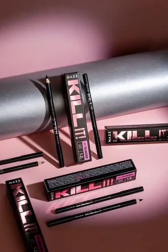 Delineador De Ojos en lapiz Negro Kill It ! Mazz Make up