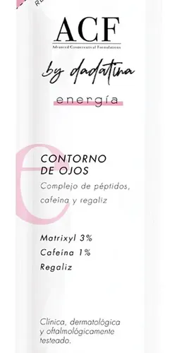 Acf Dadatina Energía Crema Contorno De Ojos Refill Local