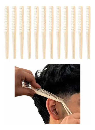 12 Peines De Corte Fino 101 Peluqueria Barberia Para Degrade