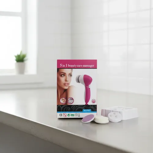 Cepillo Facial Eléctrico 5 En 1 Masajeador Exfoliante Pilas