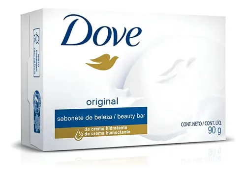 Jabon Tocador Dove Blanco 90 Grs X 8 Unidades