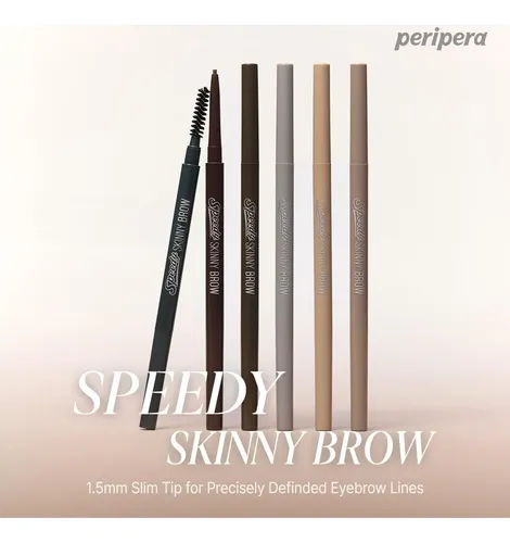 Lápiz Cejas 1.5mm Clio Speedy Skinny Brow 06 Cool Gray