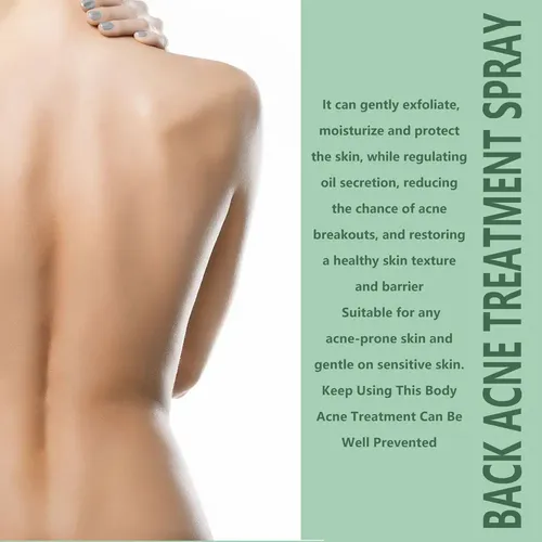 2×cura El Acné Espalda Con Ácido Salicílico Aceite Árb .