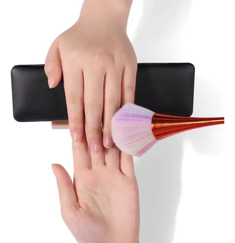 Almohada De Mano Para Decoración De Uñas, Negro
