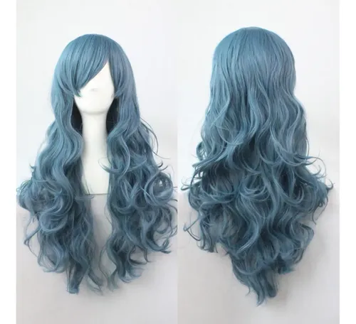 Con Pelucas Para Cosplay, Flequillo, Fiesta, Sintético, Ondu