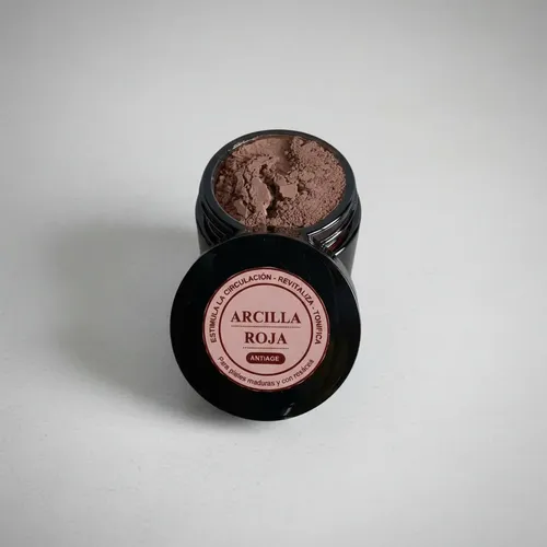 Arcilla Roja Facial Antiage Piel Madura O Con Rosácea X2