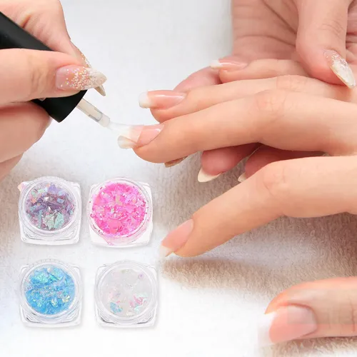 14 Cajas De Pegatinas Para Uñas Estilo Japonés