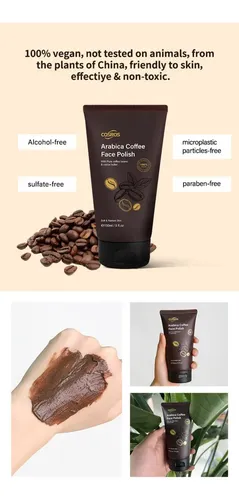 Ba Exfoliante Exfoliante 100% Vegano, 2 Unidades, For Una