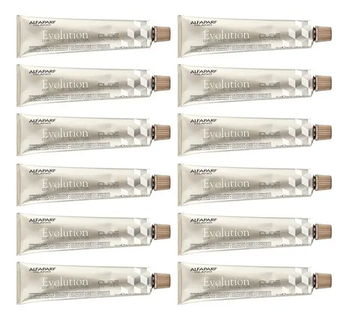 12 Tinturas Alfaparf Evolution Coloracion A Eleccion 60 Gr