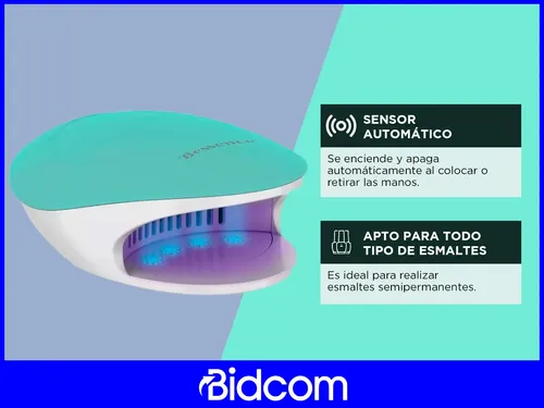 Cabina Para Uñas Led Uv Bessence Manicura Secado Rapido