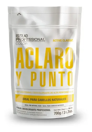 Issue Polvo Decolorante Aclaro Y Punto Pelo Natural X 700gr