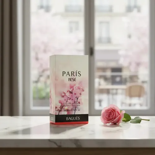 Perfume Eau De Parfum Floral Bagués París Rosé Mujer 50 mL