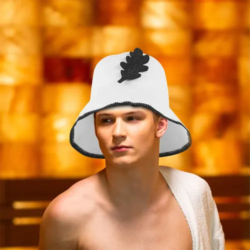 Gorro De Sauna De Fieltro Para Ducha Y Baño, Gorro De Vapor