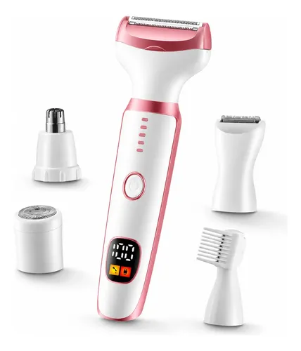 Depiladora Electrica 5 En 1 Portatil Usb Mujer Cuerpo Facial