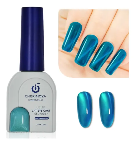 Kit De 4 Esmalte En Gel Con Efecto Ojo De Gato Cherimoya