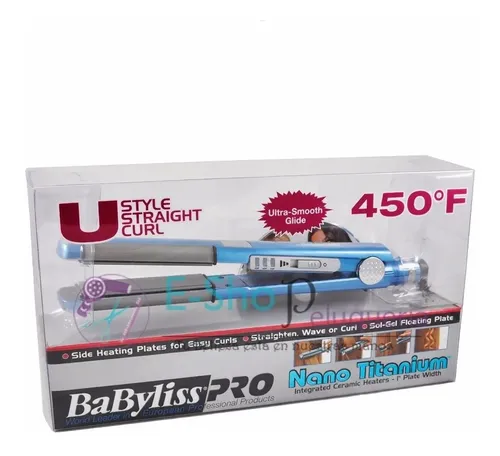 Planchita Pelo Alisa Ondula Babyliss U Style Straight Curl