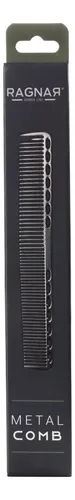 Eurostil Ragnar Peine Metalico Aluminio Barberia 09062