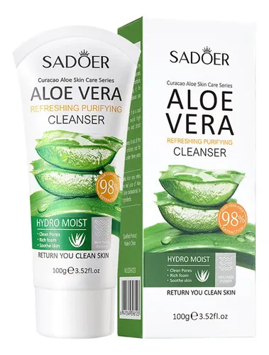 Limpador Facial Aloe Humectante Limpieza Poros