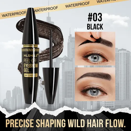 Kit 3 Gel Cejas Peel Off Duración Larga E Impermeable