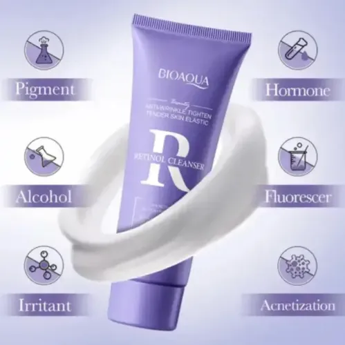 Jabón Facial Retinol Bioaqua Momento De Aplicación Día/noche Tipo De Piel Todo Tipo De Piel