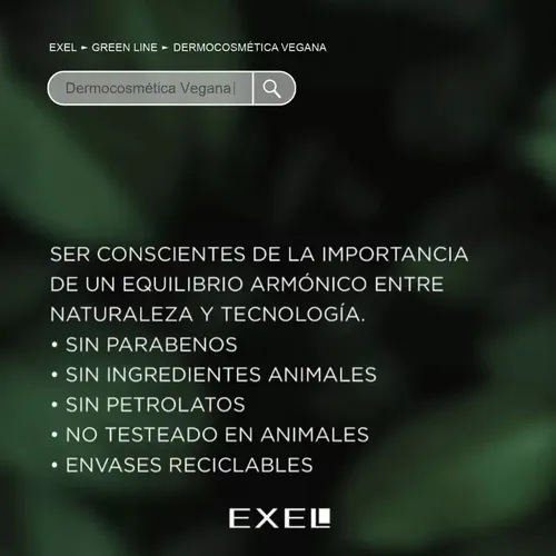 Exel Green Line Dermo Vegan Skincare Gel De Limpieza 100ml