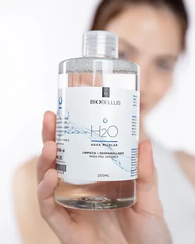 Agua Micelar Desmaquillante Limpieza Facial 250 Ml Biobellus
