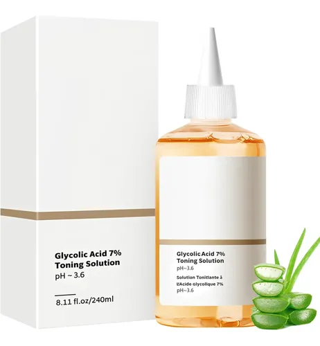 240 Ml De Ácido Glicólico Al 7% Tonifica, Exfolia Y J