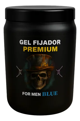 Gel Fijador Premium For Men Blue Cemento 900ml Beauty Walfor