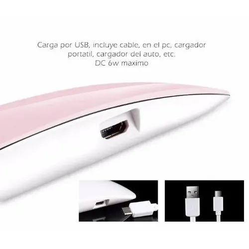 Cabina Led Uv Sun Mini 6w Secador Uñas Esculpidas Gelificada