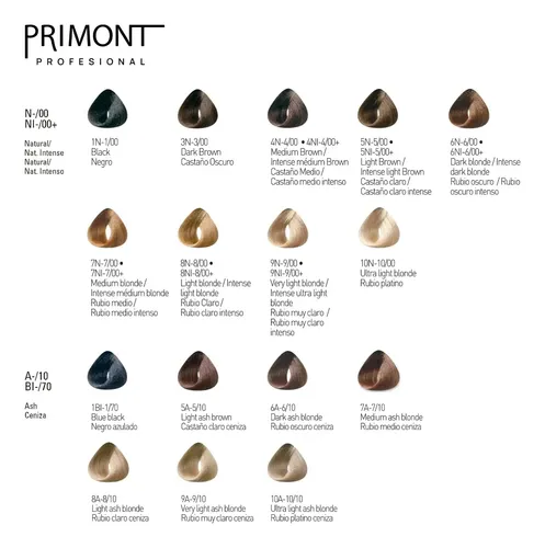 Primont Color X32 Tintura Coloración Cabello 60gr C/amoniaco