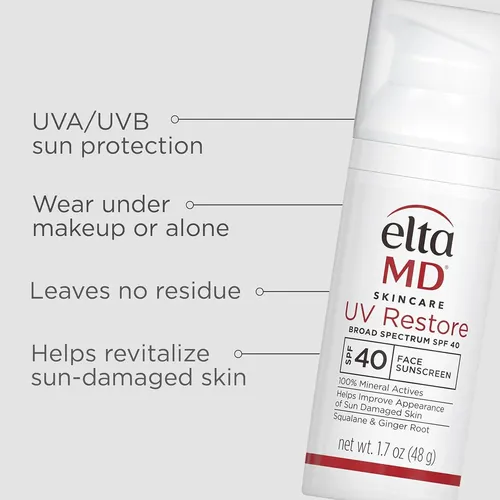 Eltamd Uv Restore Protector Solar Facial Spf 40 Mineral