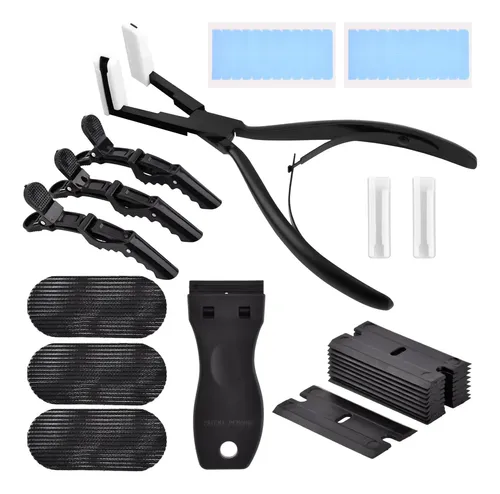 Kit Completo De Herramientas Para Extensiones De Cabello Riv