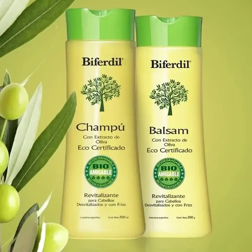 Acondicionador Biferdil Extracto De Oliva X 300 Ml