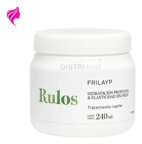 Mascara Rulos Frilayp X240ml Hidratacion Y Elasticidad