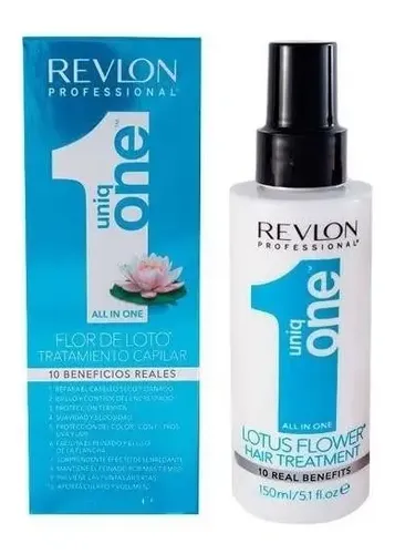 Revlon All In One 1 Tratamiento Uniq One Flor De Loto Brillo