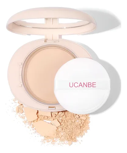 Polvo Compacto Ucanbe 2-en-1 Mate Control Aceite 01 Claro