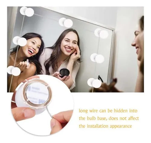 X C /// Vanity Led – Juego De Luces De Espejo (10 F