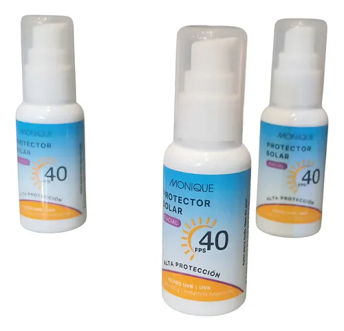 Protector Solar Facial Fps 40 De Monique