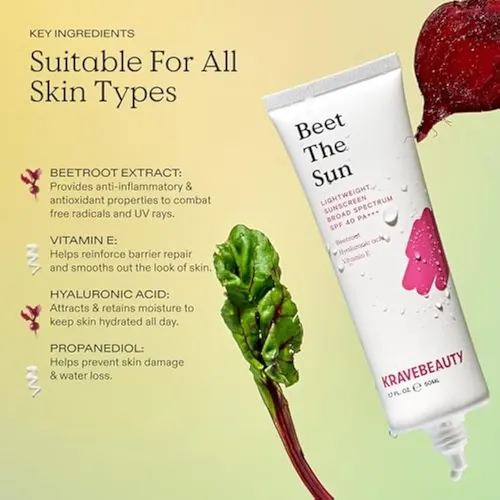 Kravebeauty Beet The Sun Spf 40 Pa+++ Dúo De