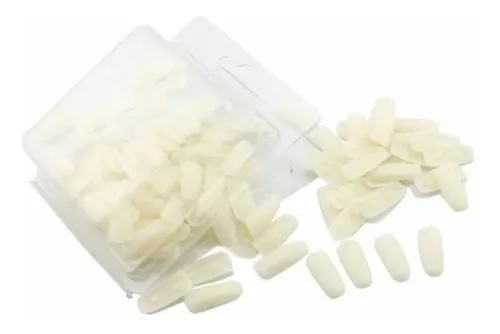 Tips Uñas Con Encastre Para Soporte Practica Manicura X100 U