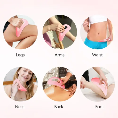 Herramienta De Masaje Gua Sha De Aicnly Para Drenaje Linfáti