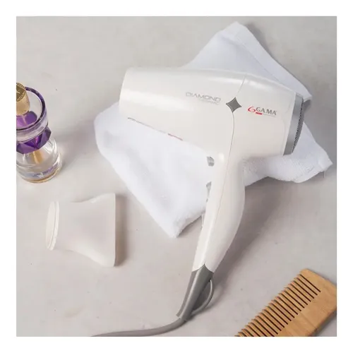 Gama Italy Secador De Pelo Diamond Ceramic Blanco