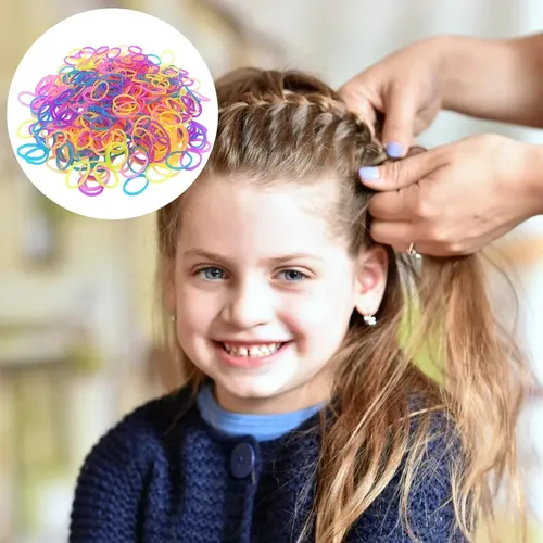 (d) Cintas Para El Pelo, Bandas Elásticas Desechables, Elást
