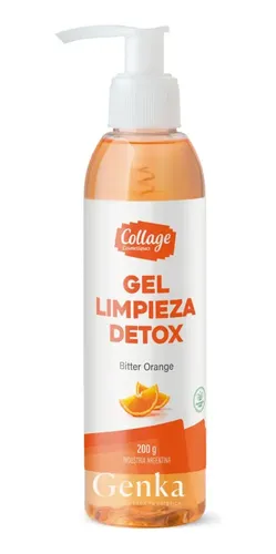 Gel De Limpieza Detox Naranja Collage X 200ml