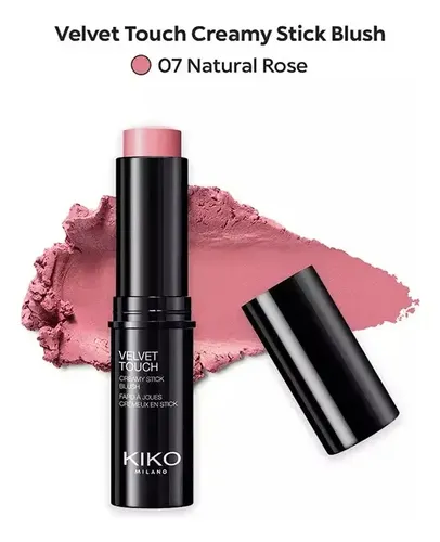Blush Kiko Milano Velvet Touch Stick color 07, rosa natural