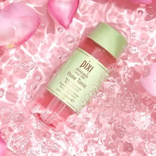 Tónico Pixi Rose de 100 mL para Todo Tipo de Piel