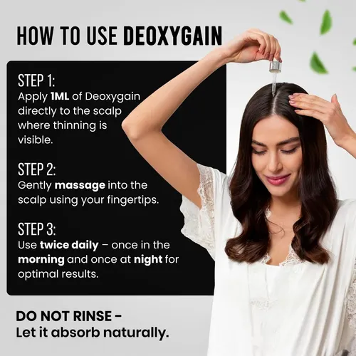 Sérum Deoxygain Para El Crecimiento Del Cabello, Bloqueador
