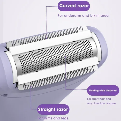 Depiladora Eléctrica Para Mujer, Recortadora De Bikini, Para As Shown